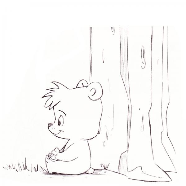 How to draw a sitting bear: | Christopher Hart Books